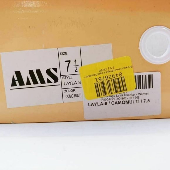 Ams Womens Layla 8 Slip On Sneakers 7.5 New - Picture 11 of 11